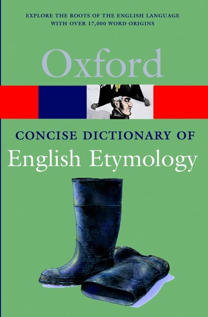 Item #196653 Concise Oxford Dictionary of English Etymology (Revised). T. F Hoad