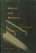 Item #144858 Matter and Memory. Henri Bergson.